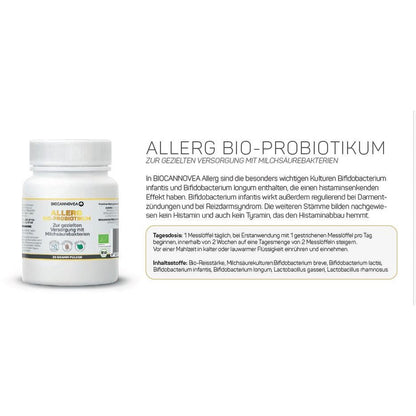 Allergisch biologisch probioticum - Glow and Vital