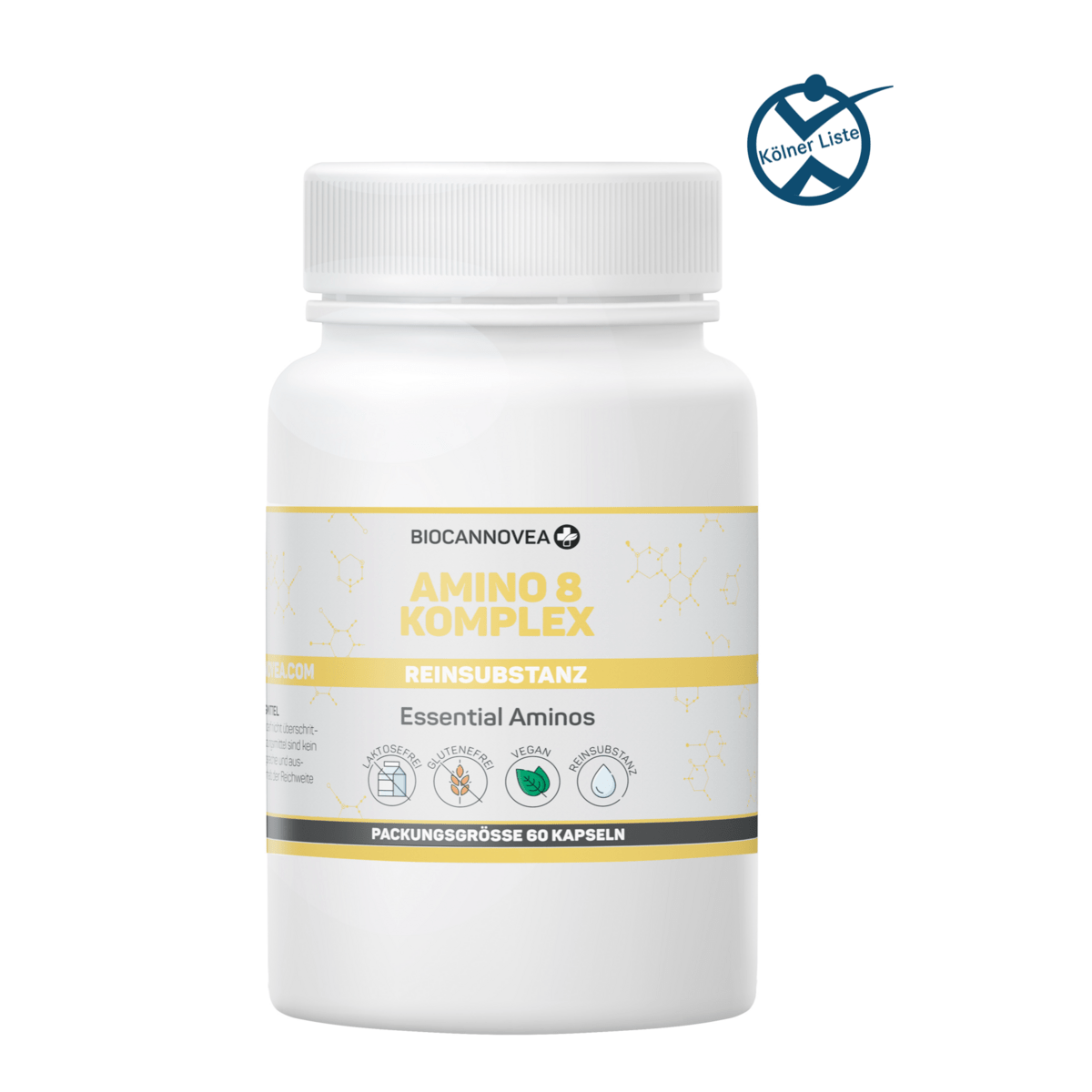 Amino 8 Complex – Essentiële aminozuren - Glow and Vital