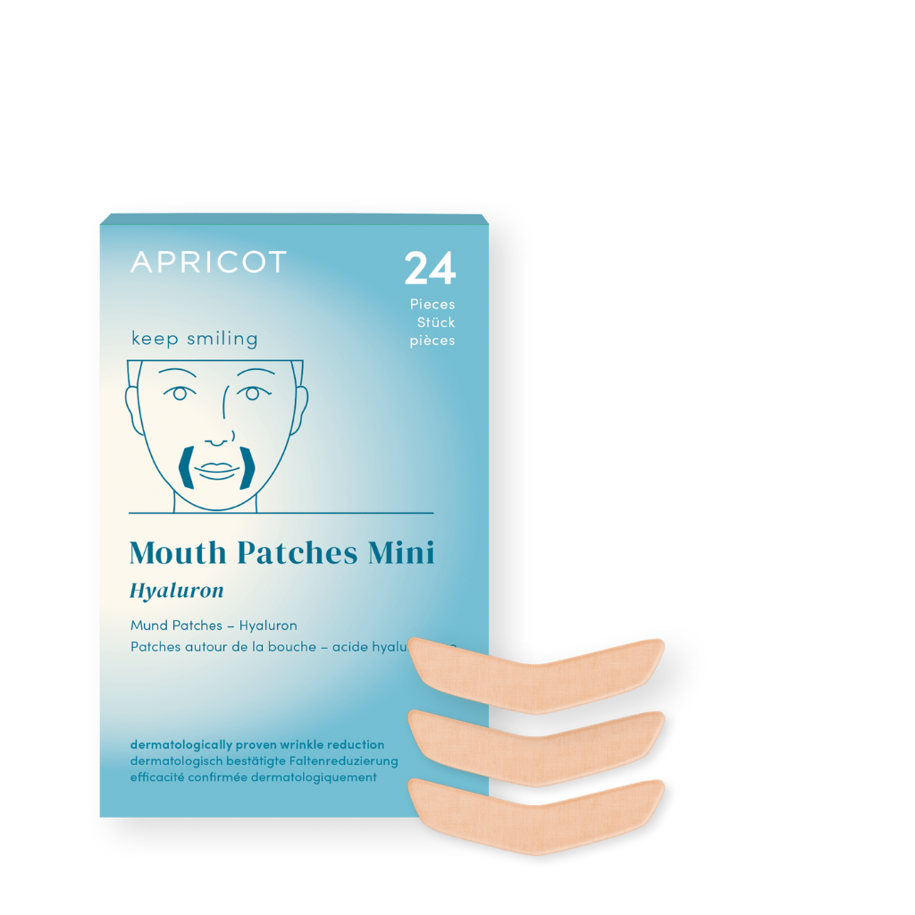 APRICOT Cotton Mini Pack Mouth Patches with Hyaluron x24 - Glow and Vital