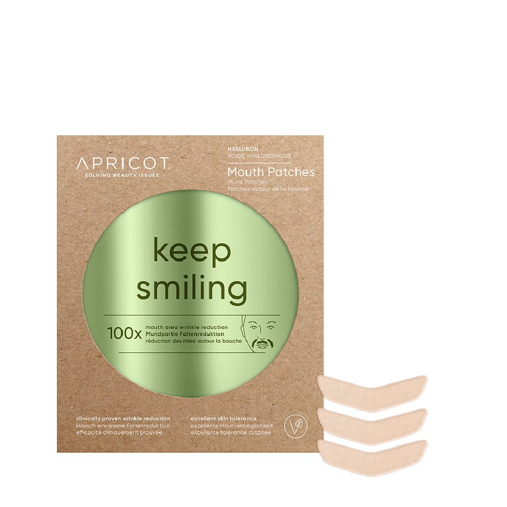 APRICOT Mouth Patches Hyaluron - keep smiling - x100 - Glow and Vital