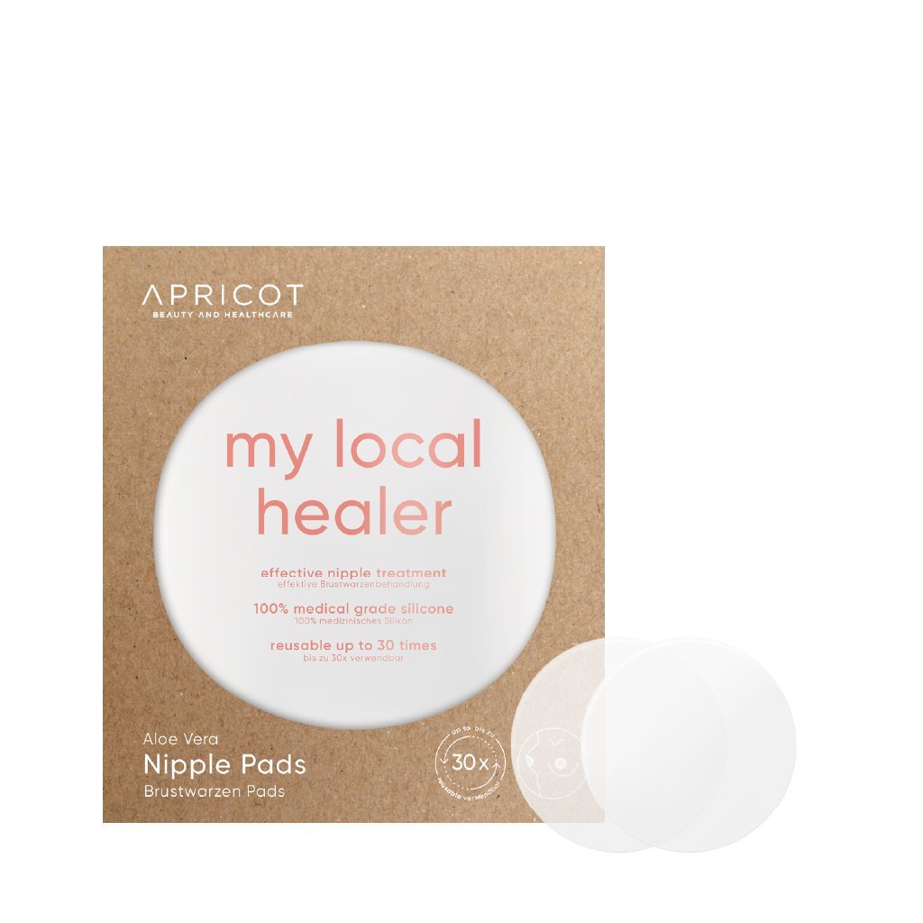 APRICOT Nipple Pads with Aloe Vera - 30 Treatments - Glow and Vital