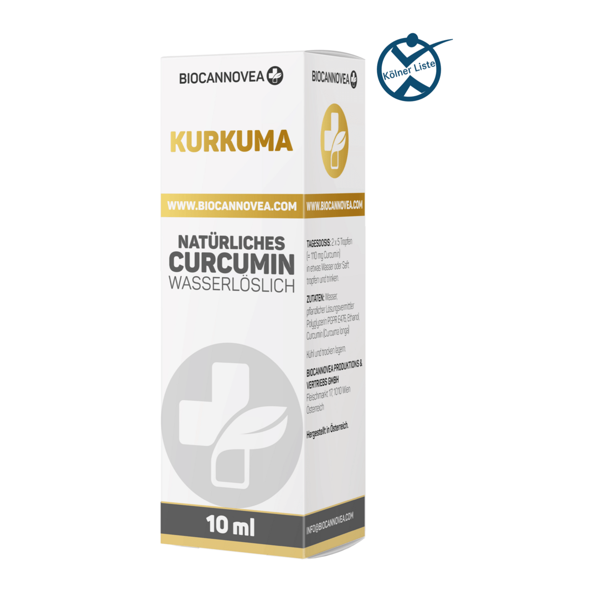 Curcumine wateroplosbaar - Glow and Vital