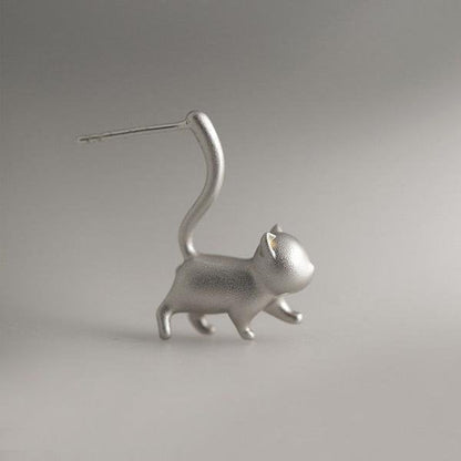 Cute Cat Design Speelse oorbellen - Glow and Vital