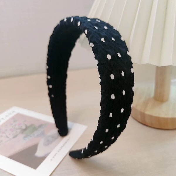 Elegante Polka Dot - hoofdband - Glow and Vital