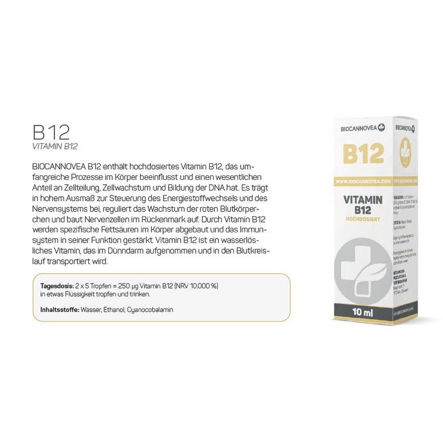 Hoge dosering vitamine B12 - Glow and Vital