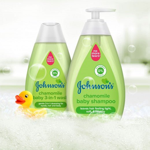 Johnsons Baby Camomile Baby Shampoo 500ml - Glow and Vital