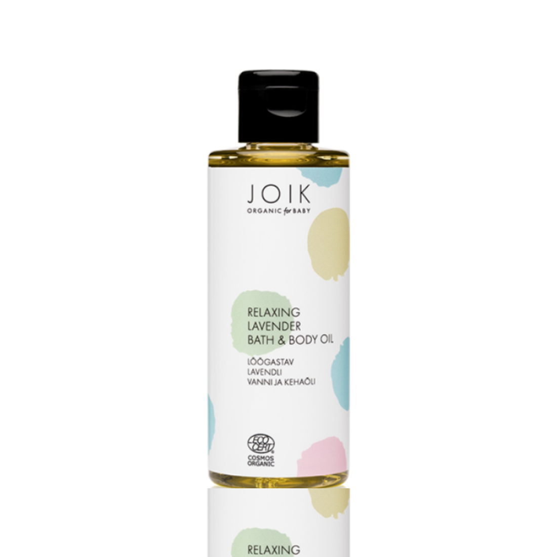 JOIK Organic BABY Relaxing Vegan Lavender Bath &amp; Body Oil 100ml - Glow and Vital