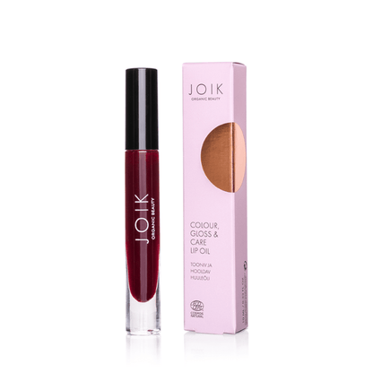 JOIK ORGANIC Colour, Gloss &amp; Care Lip Oil 05 Berry Beautiful 10 ml - Glow and Vital