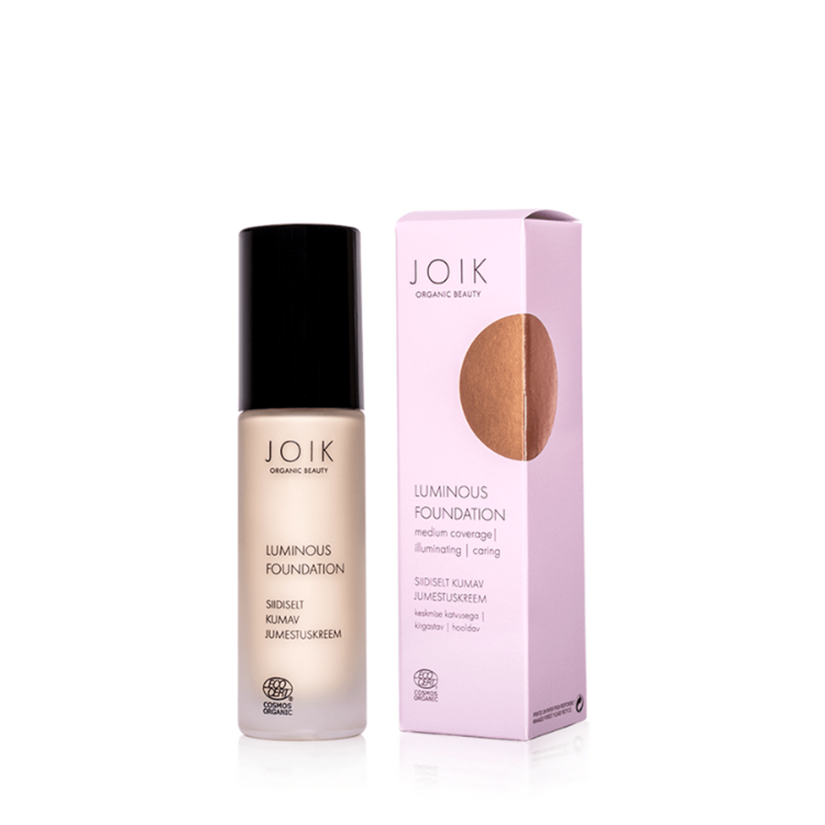 JOIK ORGANIC Luminous Foundation 01 Ivory 30 ml - Glow and Vital