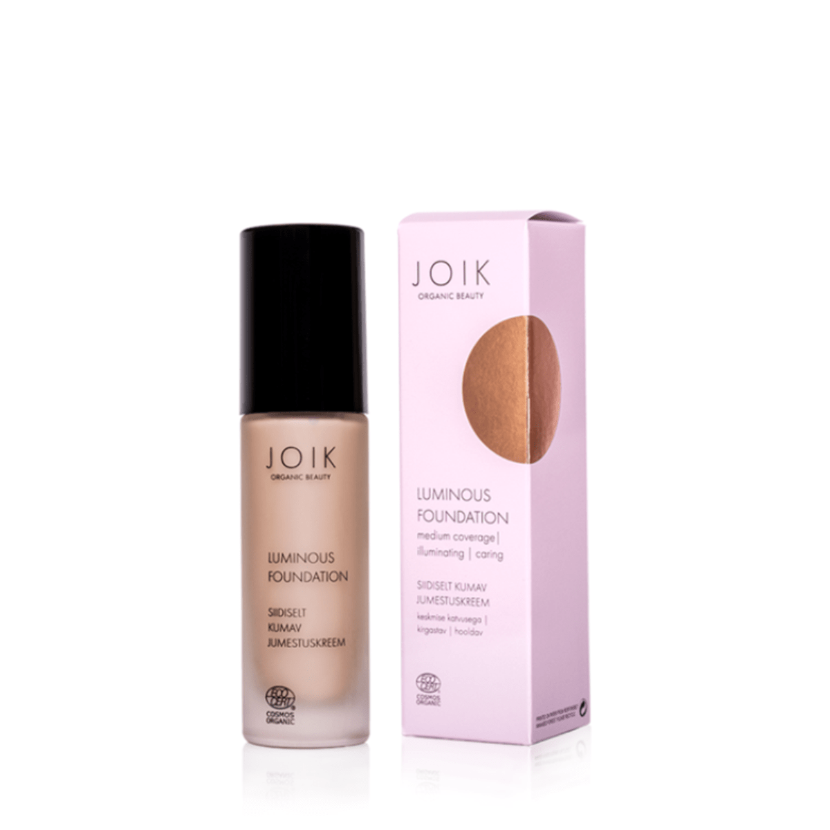 JOIK ORGANIC Luminous Foundation 05 Caramel 30ml - Glow and Vital