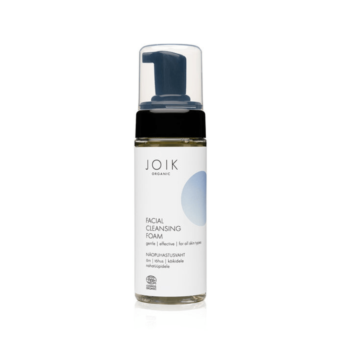 JOIK Organic Vegan Facial Cleansing Foam 150ml - Glow and Vital