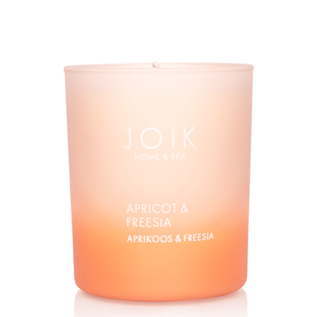 JOIK - Scented Candle Apricot &amp; Fresia - 150 gr - Glow and Vital