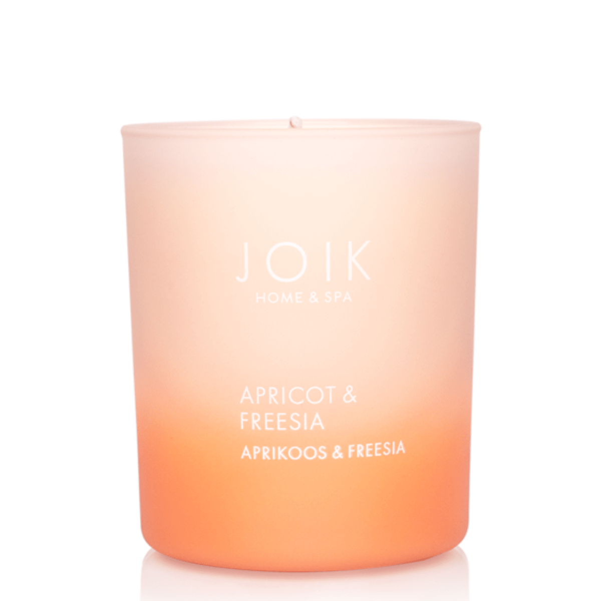 JOIK - Scented Candle Apricot &amp; Fresia - 150 gr - Glow and Vital