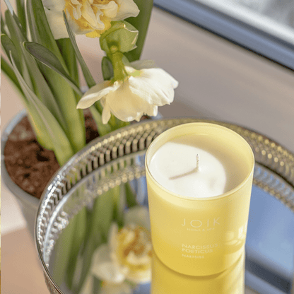 JOIK - Scented Candle Narcissus Poeticus - 150 gr - Glow and Vital