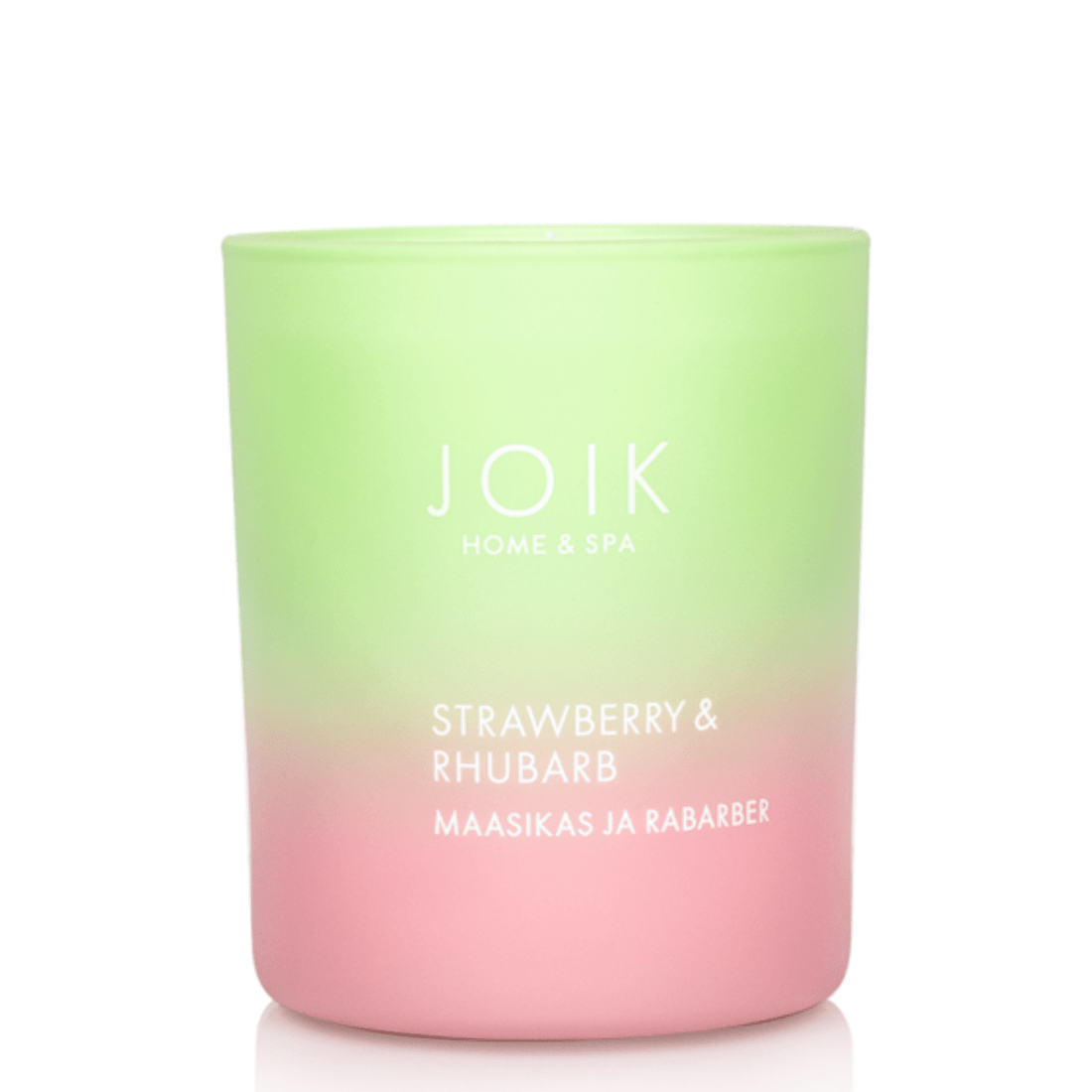 JOIK - Scented Candle Strawberry &amp; Rhubarb - 150 gr - Glow and Vital