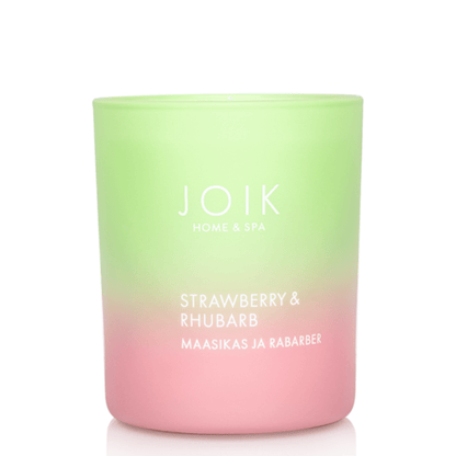 JOIK - Scented Candle Strawberry &amp; Rhubarb - 150 gr - Glow and Vital