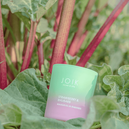 JOIK - Scented Candle Strawberry &amp; Rhubarb - 150 gr - Glow and Vital