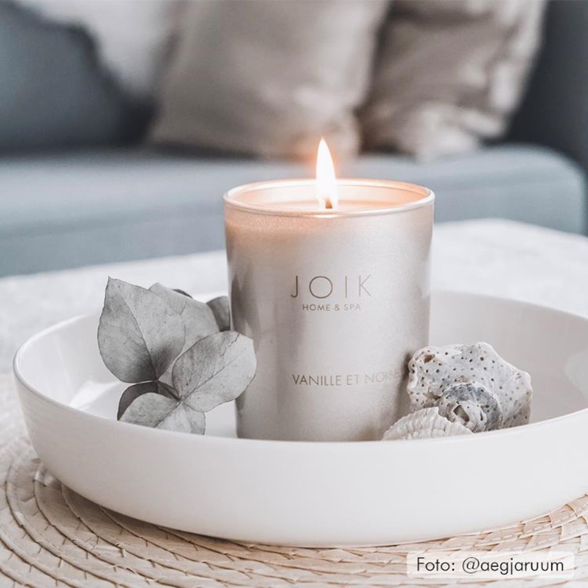 JOIK - Scented Candle Vanille et Noisette - 150 gr - Glow and Vital