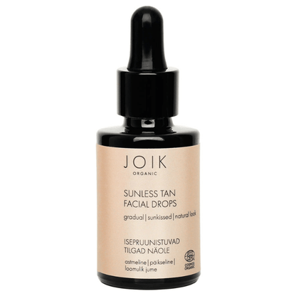 JOIK Sunless Tan Facial Drops 30ml - Glow and Vital