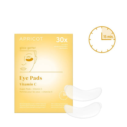 NEW - APRICOT Eye Pads Vitamin C “glow getter” - 30 Treatments - Glow and Vital