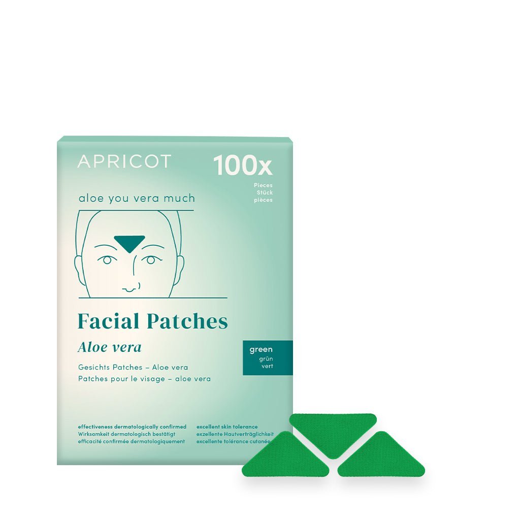 NEW - APRICOT Facial Patches Aloe Vera &quot;aloe you vera much&quot; - x100 - Glow and Vital