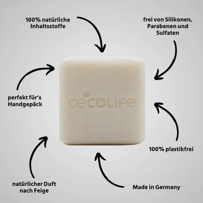 oecolife vaste shampoo arganolie &amp; vijg - Glow and Vital