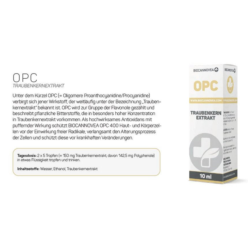 OPC - druivenpitextract - Glow and Vital