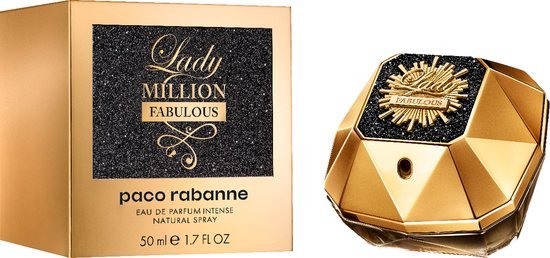 Paco Rabanne Lady Million Fabulous 50 ml Eau de Parfum Intense - Damesparfum - Glow and Vital