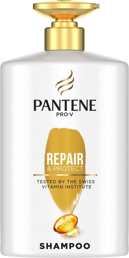 Pantene Pro - V Repair &amp; Protect Shampoo - Voor Beschadigd Haar - 1000 ml - Glow and Vital