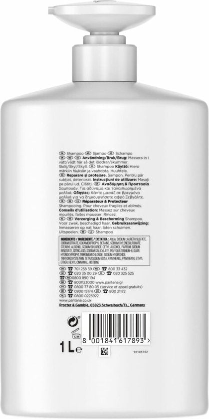 Pantene Pro - V Repair &amp; Protect Shampoo - Voor Beschadigd Haar - 1000 ml - Glow and Vital