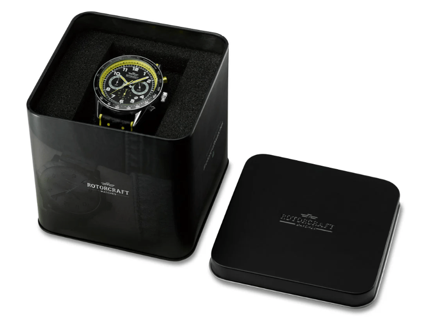 Rotorcraft - Rally RC2601 - Oersterk - Echtheidscertificaat - Horloge - Glow and Vital