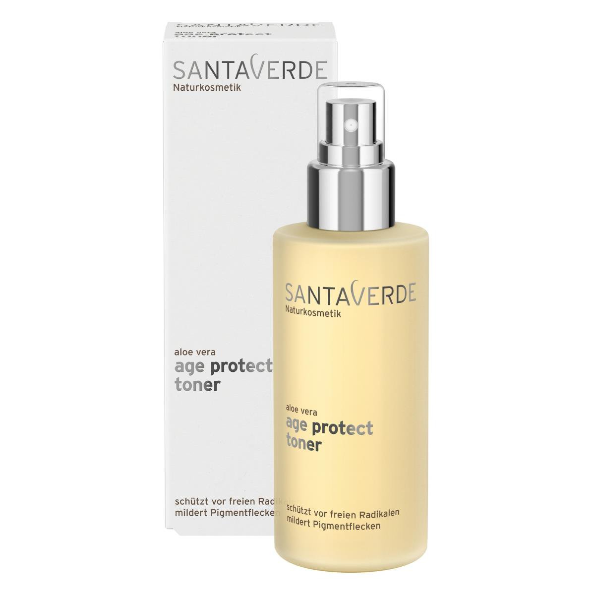 Santaverde Aloe Vera Age Protect Toner 100ml - Glow and Vital