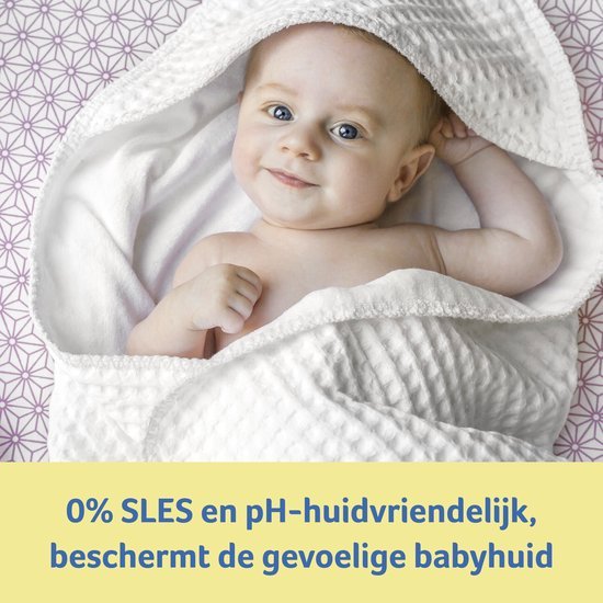 Zwitsal Zeepvrije Wasgel - Baby - met ingrediënten van natuurlijke oorsprong zonder SLES - sulfaat - 200 ml - Glow and Vital